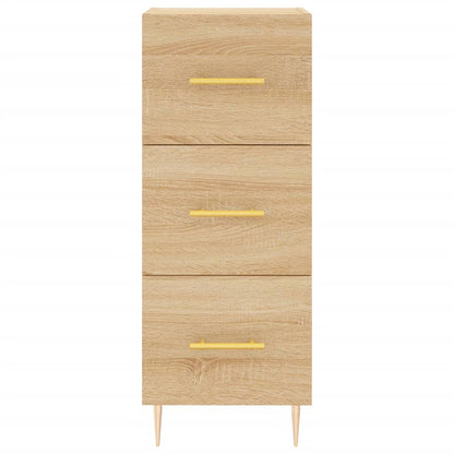 Credenza Rovere Sonoma 34,5x34x180 cm in Legno Multistrato - homemem39