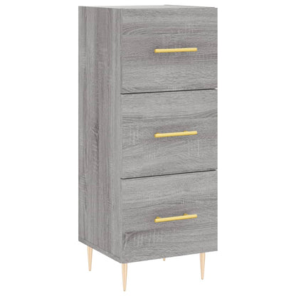 Credenza Grigio Sonoma 34,5x34x180 cm in Legno Multistrato - homemem39