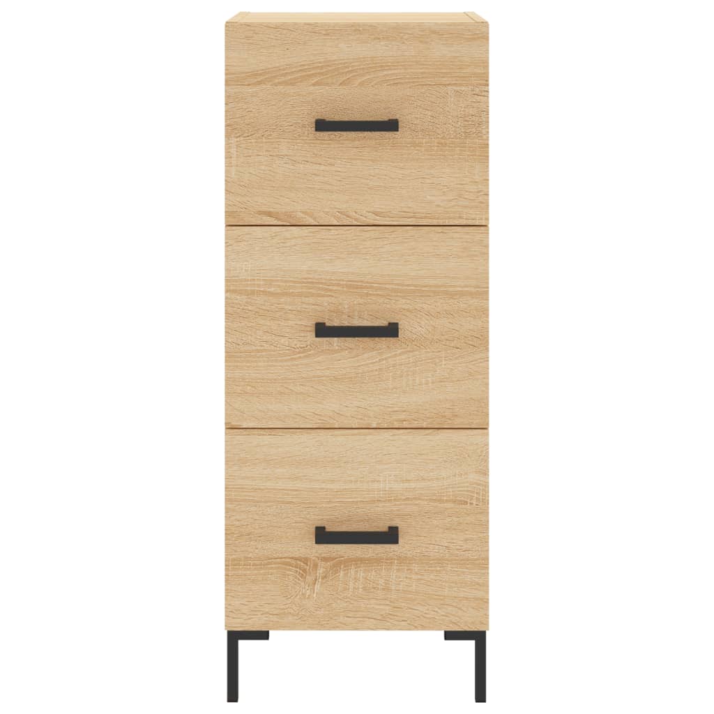 Credenza Rovere Sonoma 34,5x34x180 cm in Legno Multistrato - homemem39