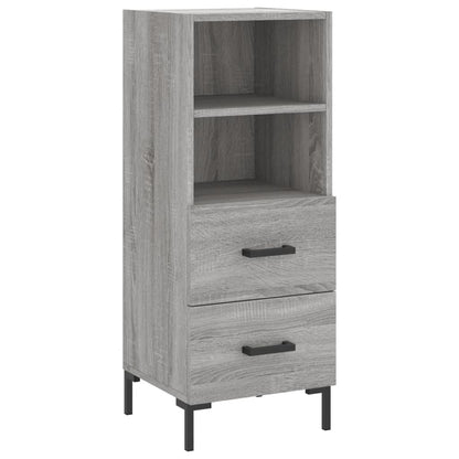 Credenza Grigio Sonoma 34,5x34x180 cm in Legno Multistrato - homemem39