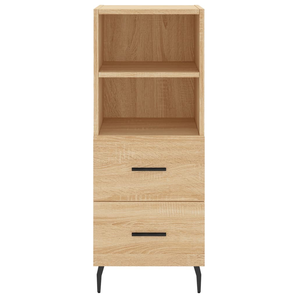 Credenza Rovere Sonoma 34,5x34x180 cm in Legno Multistrato - homemem39