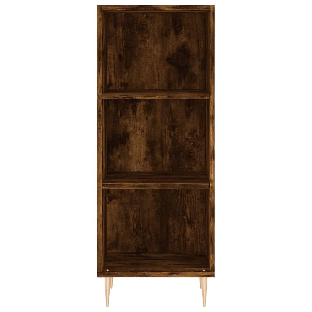 Credenza Rovere Fumo 34,5x34x180 cm in Legno Multistrato - homemem39