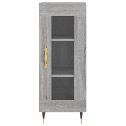 Credenza Grigio Sonoma 34,5x34x180 cm in Legno Multistrato - homemem39