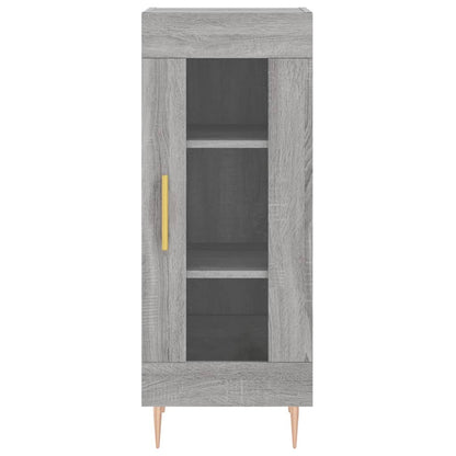 Credenza Grigio Sonoma 34,5x34x180 cm in Legno Multistrato - homemem39