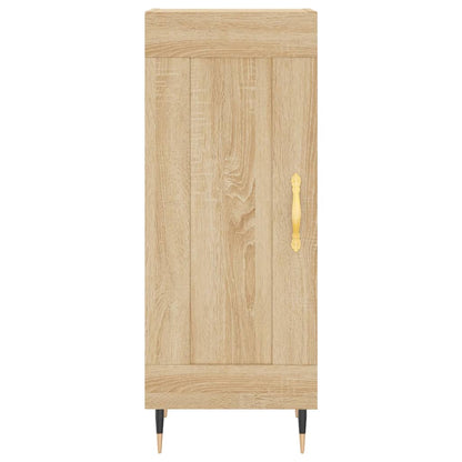 Credenza Rovere Sonoma 34,5x34x180 cm in Legno Multistrato - homemem39