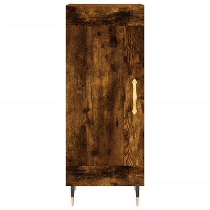 Credenza Rovere Fumo 34,5x34x180 cm in Legno Multistrato - homemem39