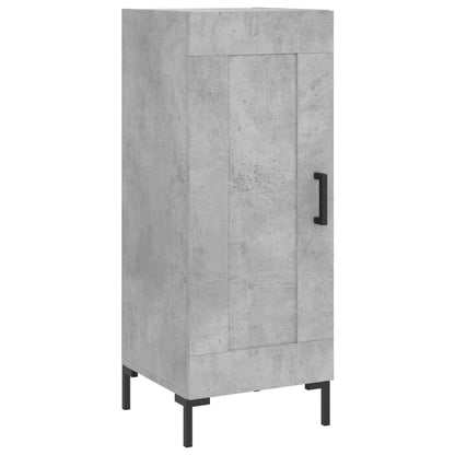 Credenza Grigio Cemento 34,5x34x180 cm in Legno Multistrato - homemem39