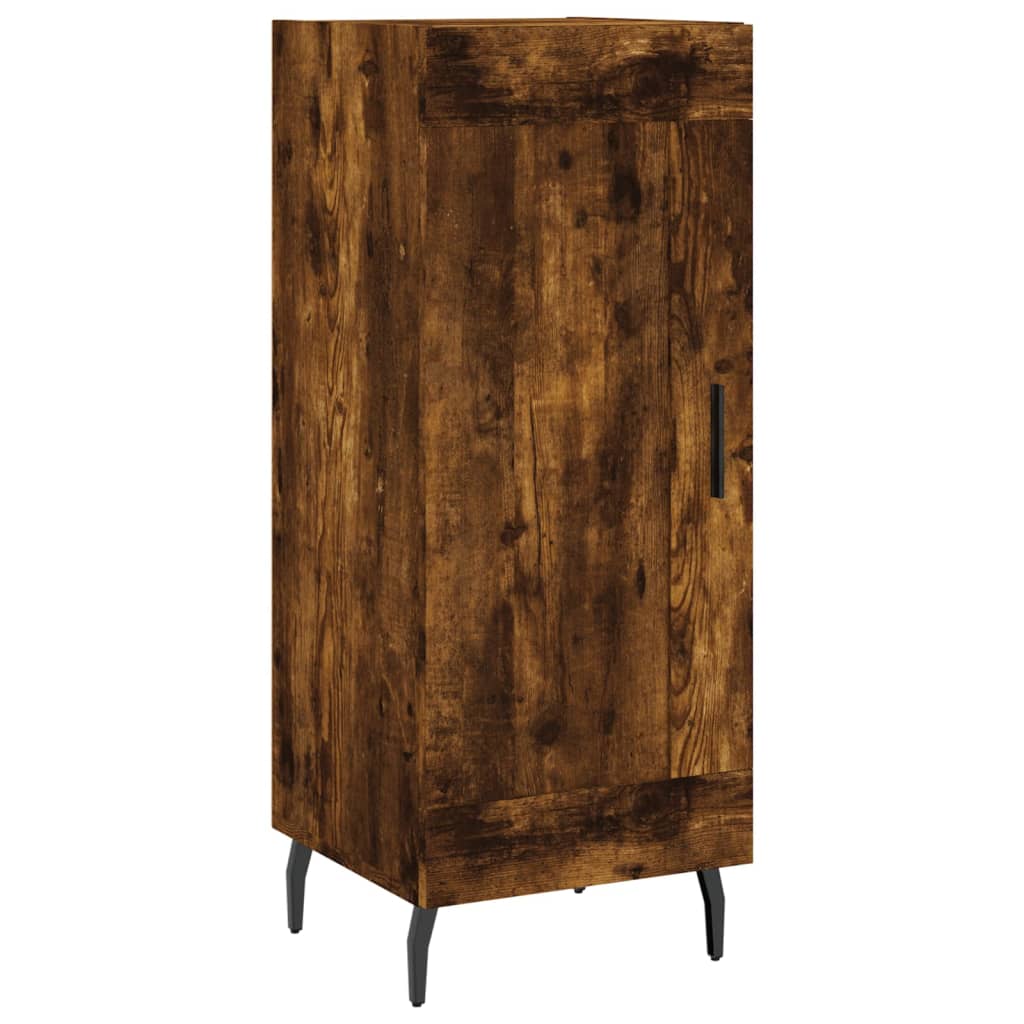 Credenza Rovere Fumo 34,5x34x180 cm in Legno Multistrato - homemem39