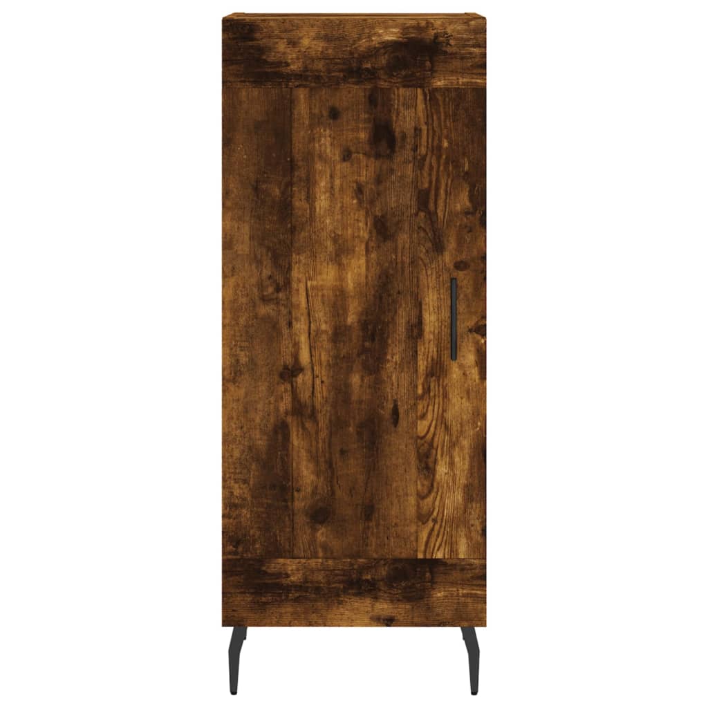 Credenza Rovere Fumo 34,5x34x180 cm in Legno Multistrato - homemem39