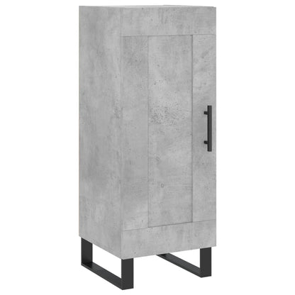 Credenza Grigio Cemento 34,5x34x180 cm in Legno Multistrato - homemem39