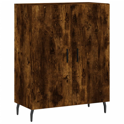 Credenza Rovere Fumo  69,5x34x180 cm in Legno Multistrato - homemem39