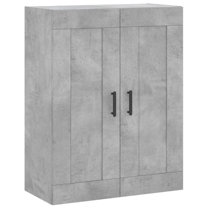 Credenza Grigio Cemento 69,5x34x180 cm in Legno Multistrato - homemem39