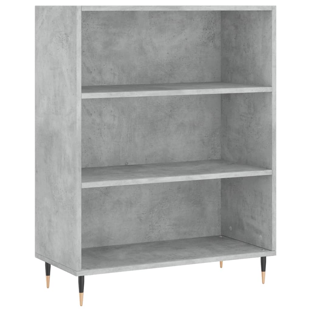 Credenza Grigio Cemento 69,5x34x180 cm in Legno Multistrato - homemem39