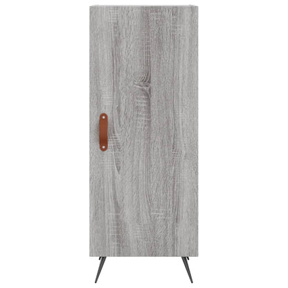 Credenza Grigio Sonoma 34,5x34x180 cm in Legno Multistrato - homemem39