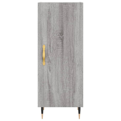 Credenza Grigio Sonoma 34,5x34x180 cm in Legno Multistrato - homemem39