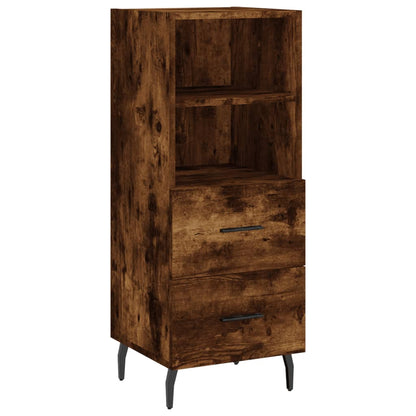 Credenza Rovere Fumo 34,5x34x180 cm in Legno Multistrato - homemem39