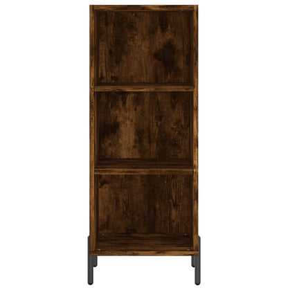 Credenza Rovere Fumo 34,5x34x180 cm in Legno Multistrato - homemem39