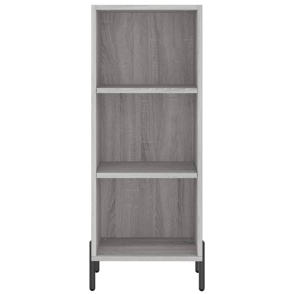 Credenza Grigio Sonoma 34,5x34x180 cm in Legno Multistrato - homemem39