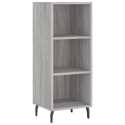 Credenza Grigio Sonoma 34,5x34x180 cm in Legno Multistrato - homemem39