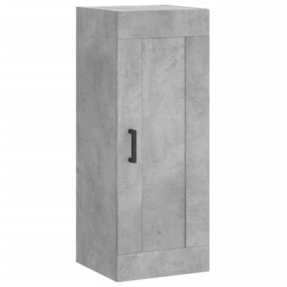 Credenza Grigio Cemento 34,5x34x180 cm in Legno Multistrato - homemem39