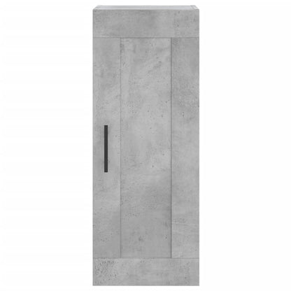 Credenza Grigio Cemento 34,5x34x180 cm in Legno Multistrato - homemem39