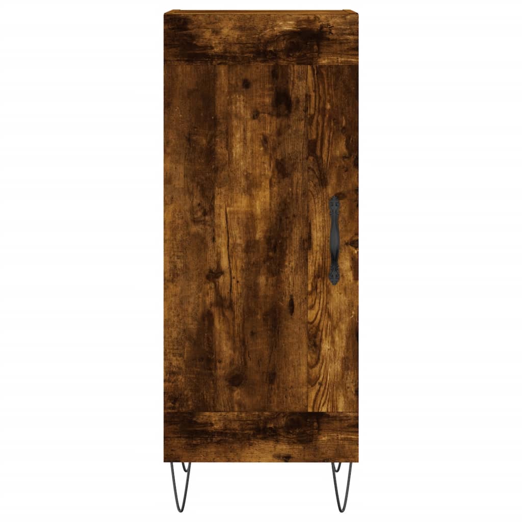 Credenza Rovere Fumo 34,5x34x180 cm in Legno Multistrato - homemem39