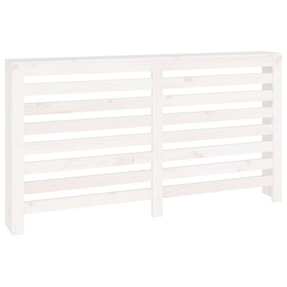 Copertura Termosifone Bianca 153x19x84 cm Legno Massello Pino - homemem39