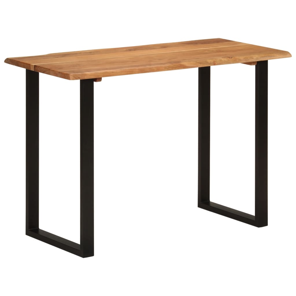 Tavolo da Pranzo 110x50x76 cm Legno Massello di Acacia - homemem39