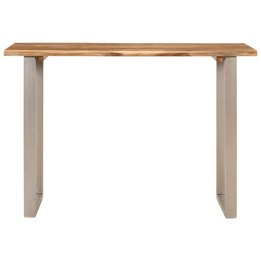 Tavolo da Pranzo 110x50x76 cm Legno Massello di Acacia - homemem39