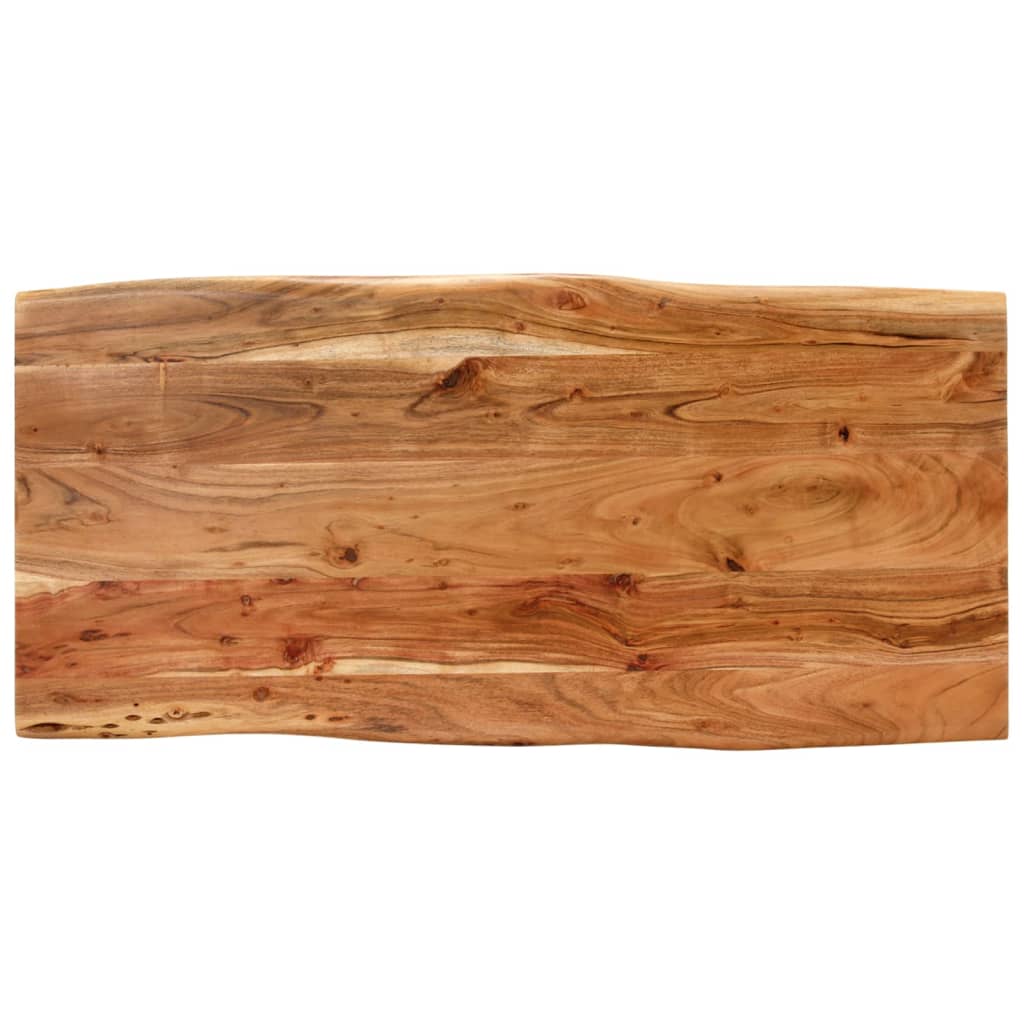 Tavolo da Pranzo 110x50x76 cm Legno Massello di Acacia - homemem39