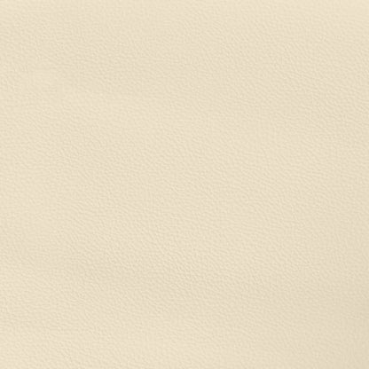 Giroletto a Molle con Materasso Crema 140x200 cm in Similpelle - homemem39