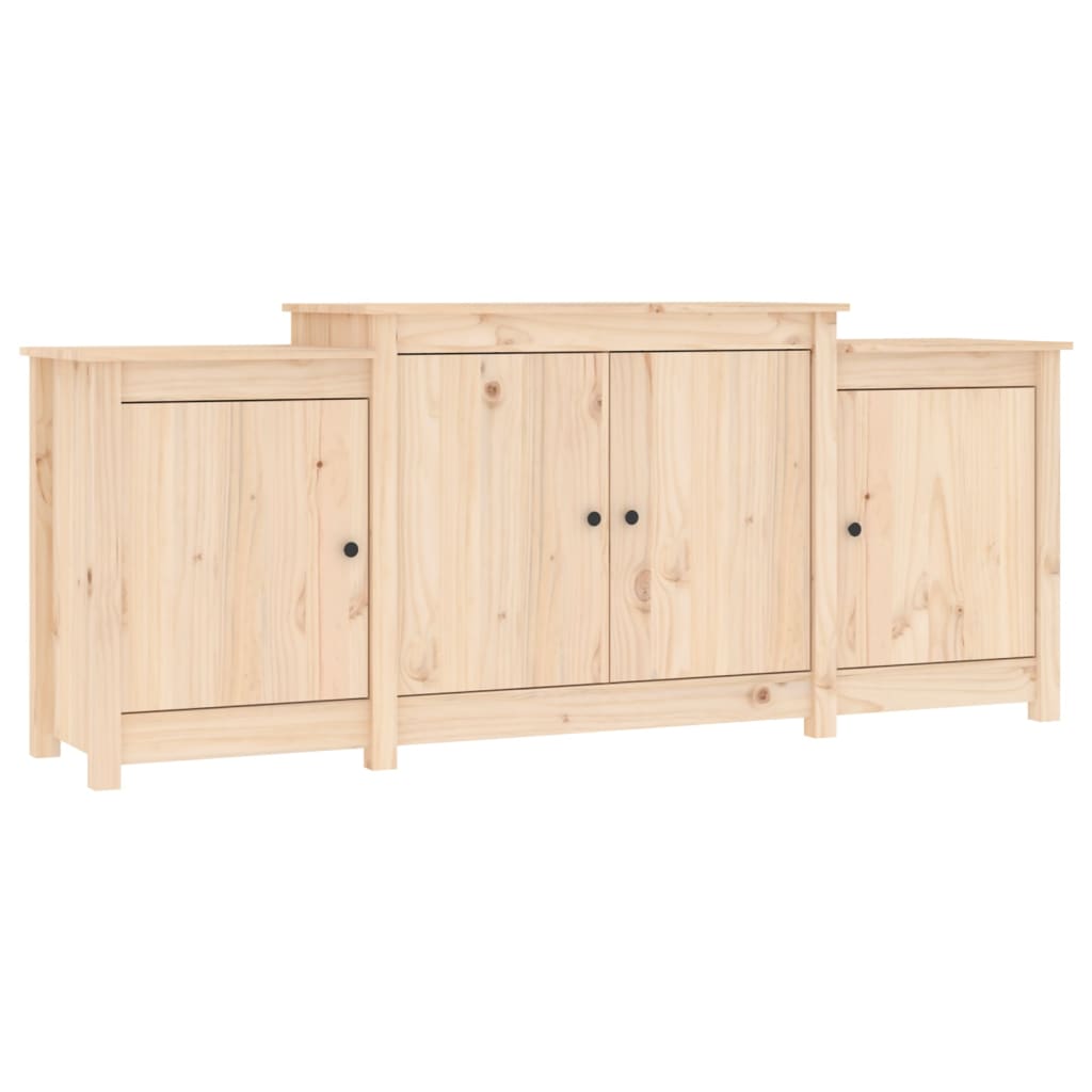 Credenza 164x37x68cm in Legno Massello di Pino - homemem39