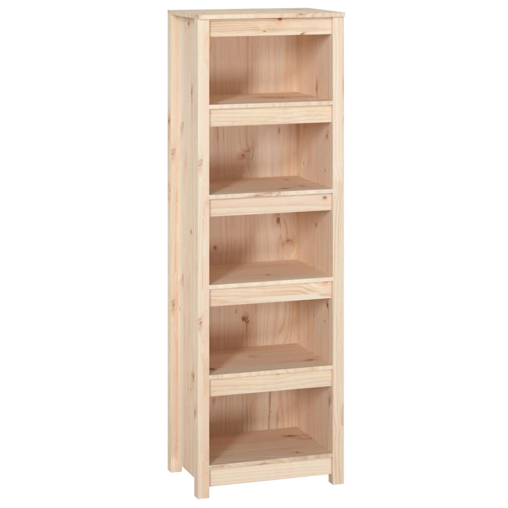 Libreria 50x35x154 cm in Legno Massello di Pino - homemem39