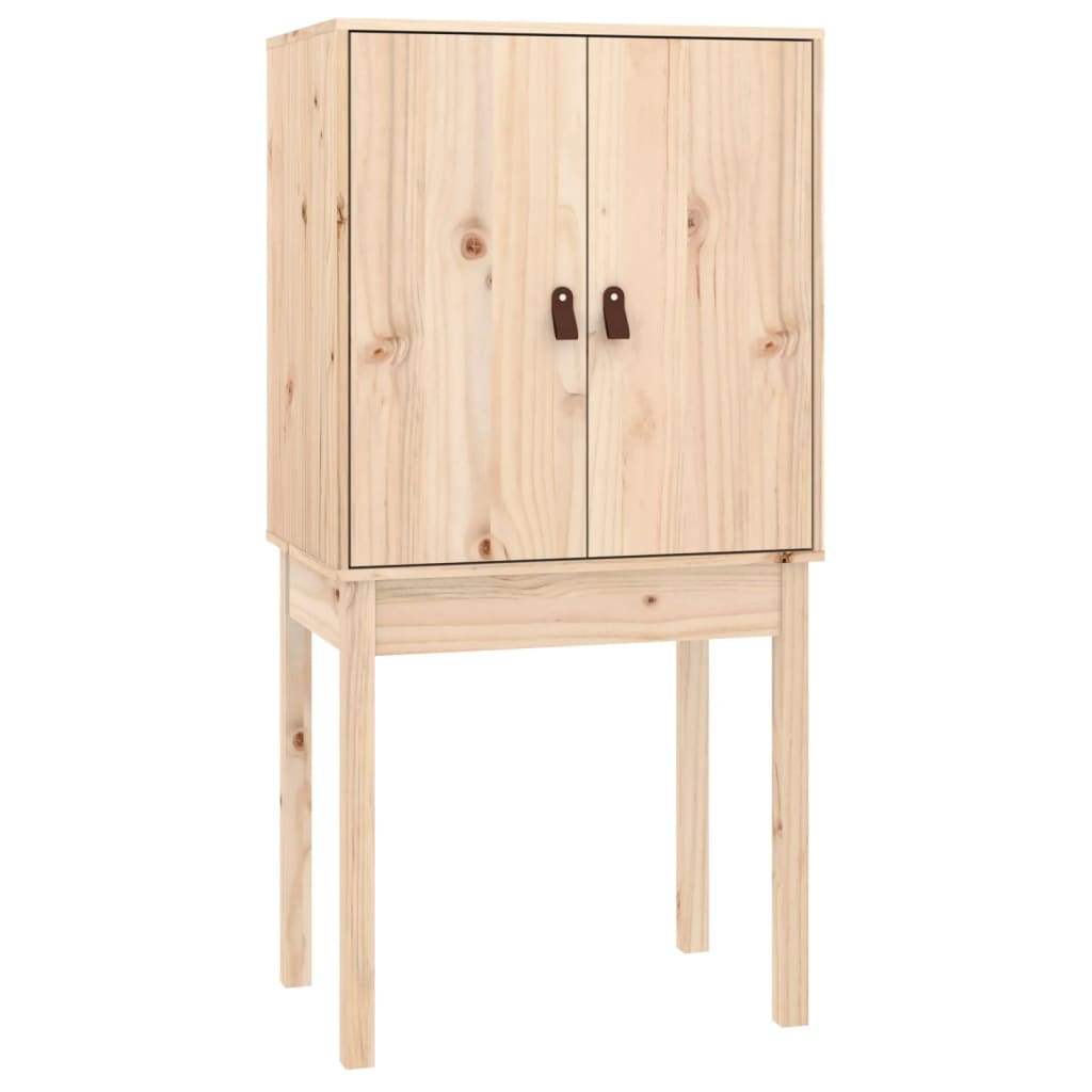 Credenza 60x40x120 cm in Legno Massello di Pino - homemem39