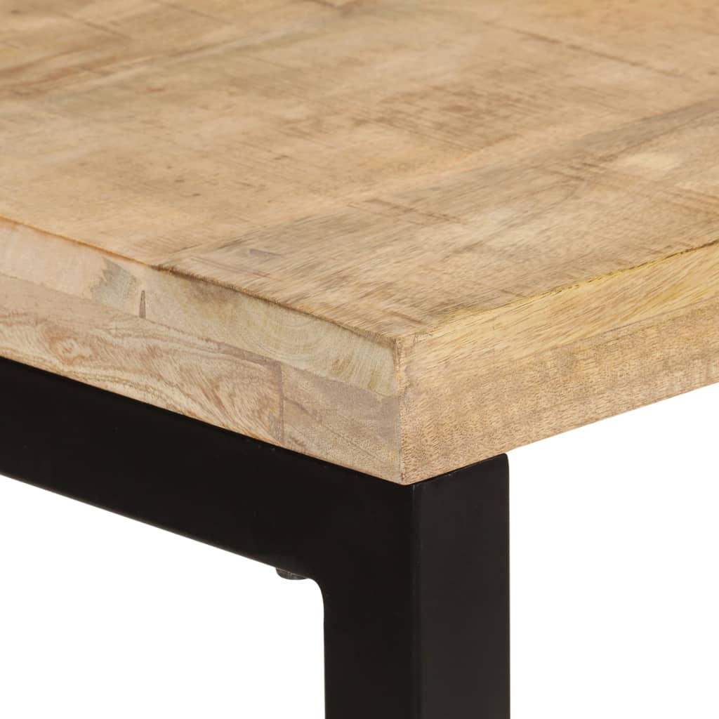 Tavolo da Pranzo 110x50x76 cm in Legno Massello di Mango - homemem39