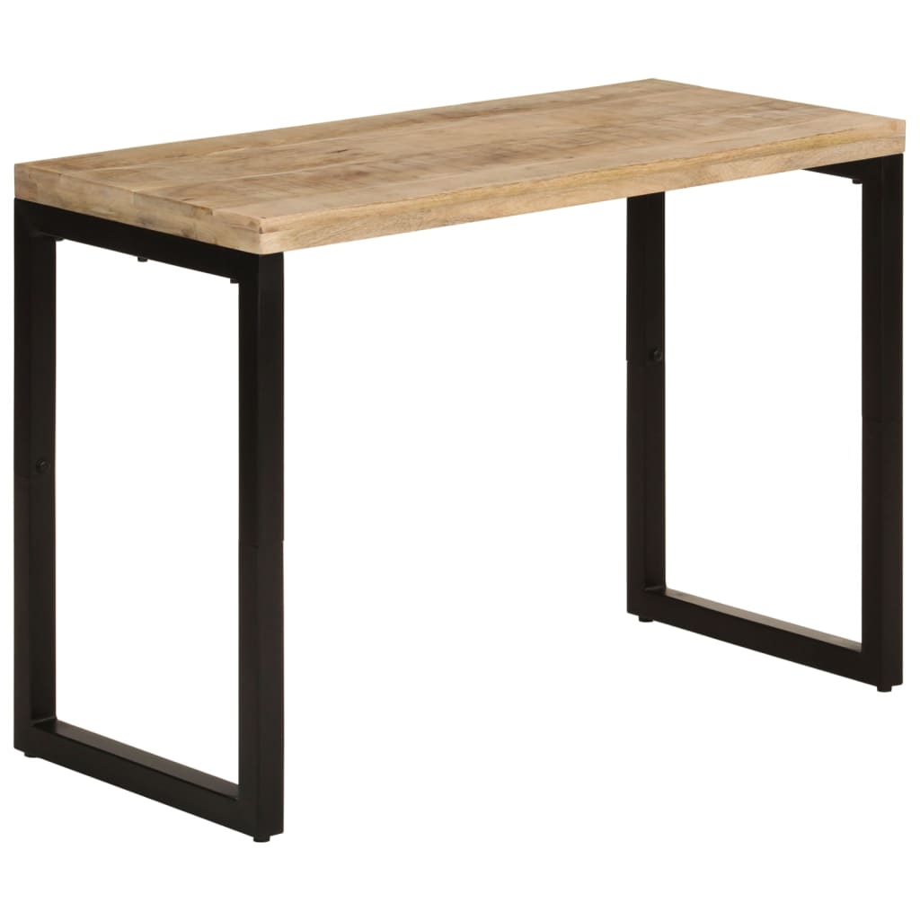 Tavolo da Pranzo 110x50x76 cm in Legno Massello di Mango - homemem39