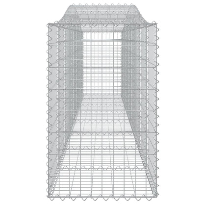 Cesti Gabbioni ad Arco 6 pz 400x50x80/100 cm Ferro Zincato - homemem39