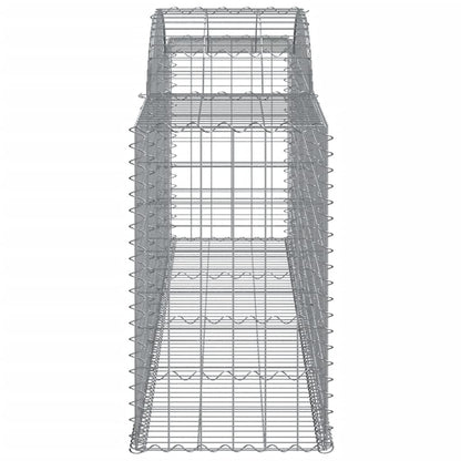 Cesti Gabbioni ad Arco 2 pz 300x50x80/100 cm Ferro Zincato - homemem39