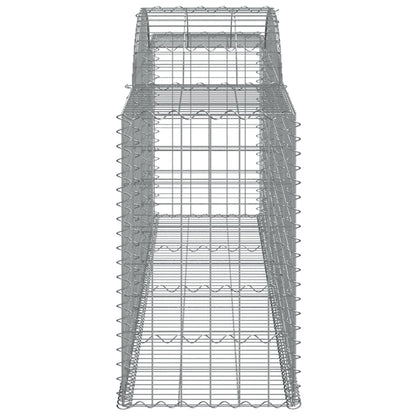 Cesti Gabbioni ad Arco 20 pz 300x50x80/100 cm Ferro Zincato - homemem39