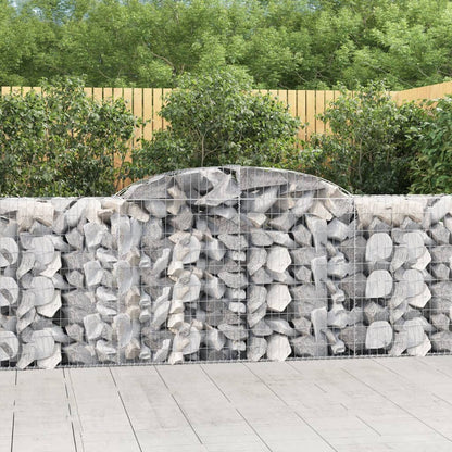 Cesti Gabbioni ad Arco 20 pz 300x50x100/120 cm Ferro Zincato - homemem39