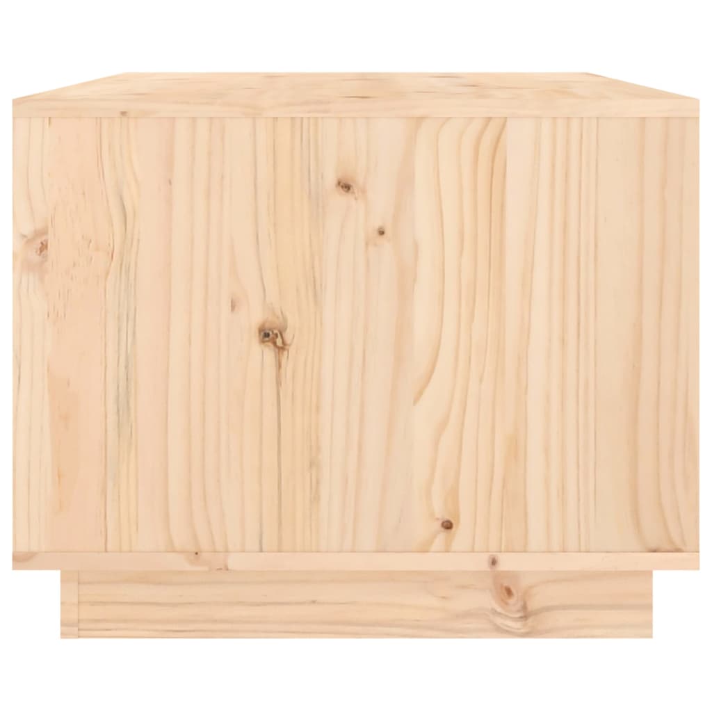 Tavolino da Salotto 80x50x40 cm Legno Massello di Pino - homemem39