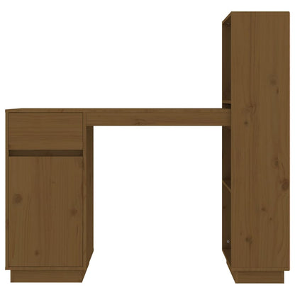 Scrivania Miele 110x53x117 cm in Legno Massello di Pino - homemem39