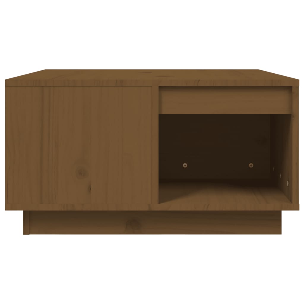 Tavolino da Salotto Miele 60x61x32,5 cm Legno Massello di Pino - homemem39