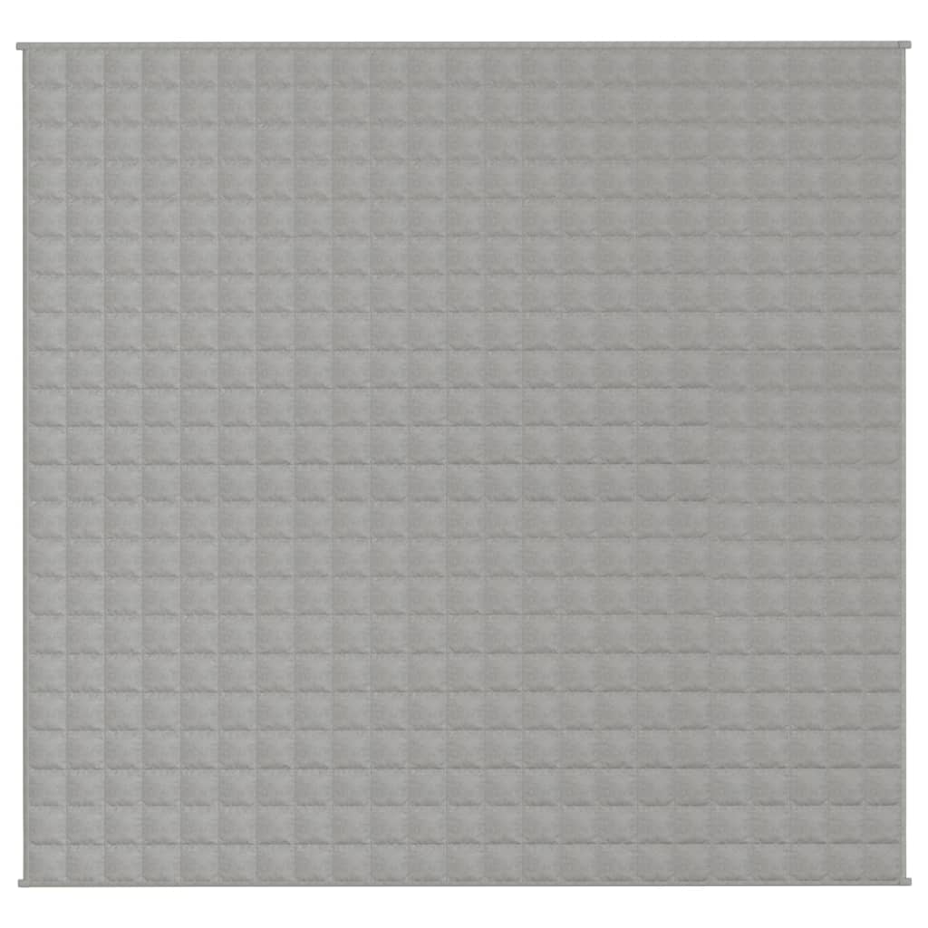 Coperta Ponderata Grigia 220x235 cm 15 kg Tessuto - homemem39