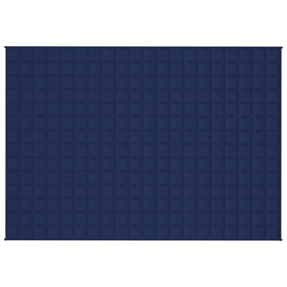 Coperta Ponderata Blu 138x200 cm 10 kg Tessuto - homemem39