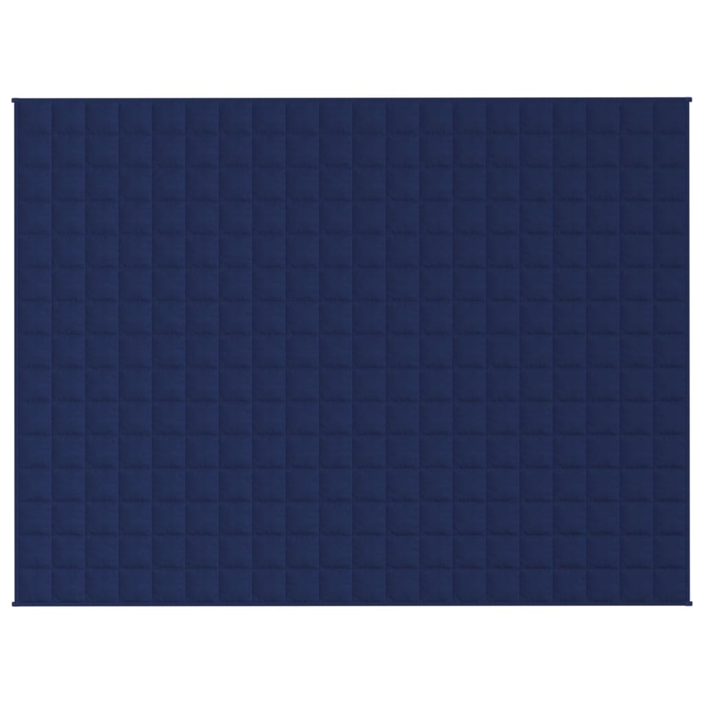 Coperta Ponderata Blu 150x200 cm 7 kg Tessuto - homemem39