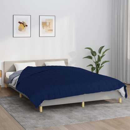 Coperta Ponderata Blu 100x200 cm 9 kg Tessuto - homemem39