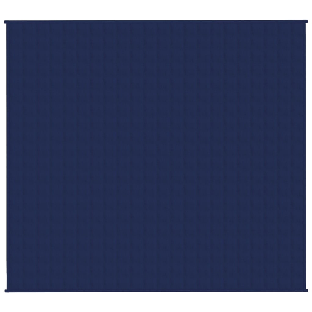 Coperta Ponderata Blu 200x225 cm 9 kg Tessuto - homemem39