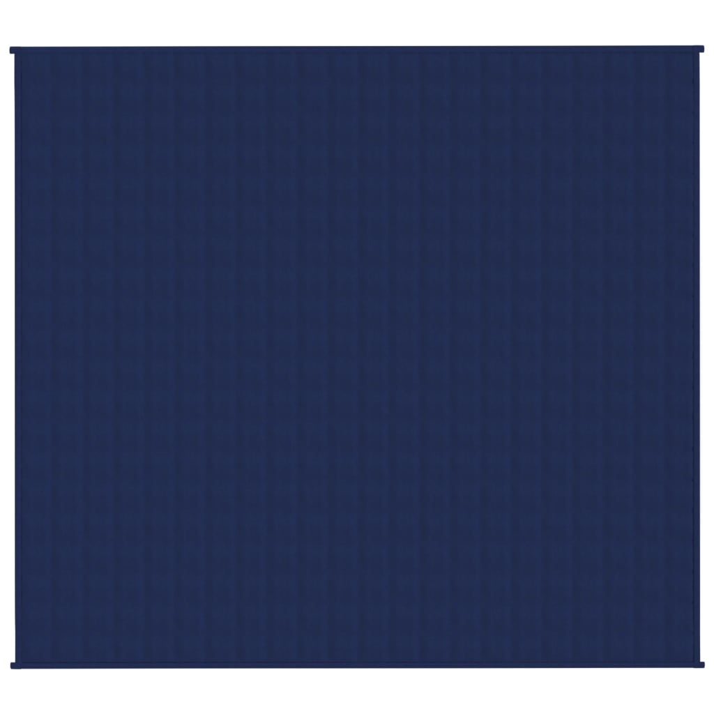 Coperta Ponderata Blu 200x225 cm 13 kg Tessuto - homemem39