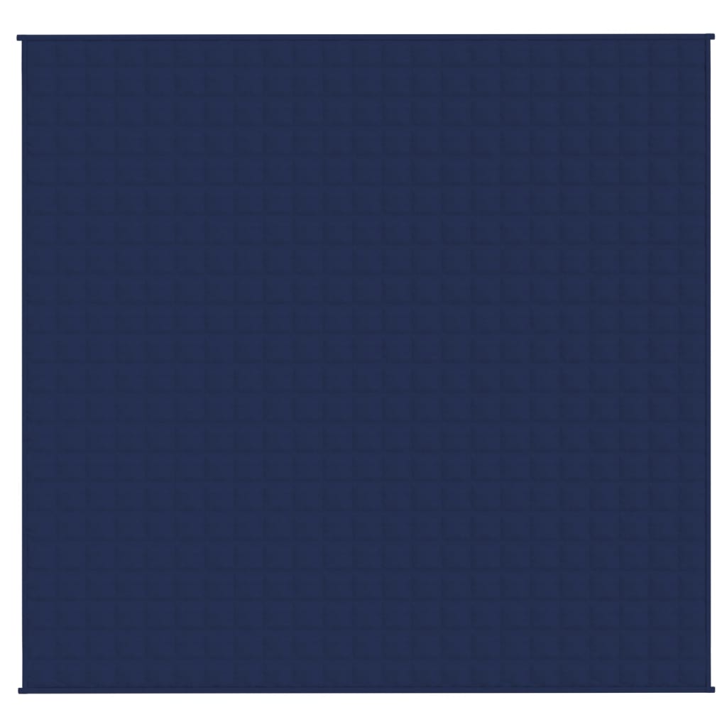 Coperta Ponderata Blu 220x235 cm 11 kg Tessuto - homemem39